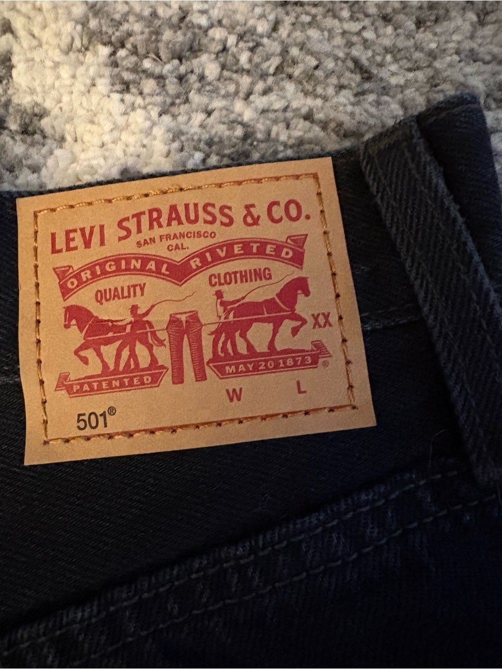 Levi's 501 Shorts Size 27 - Picture 4 of 7